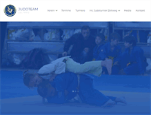 Tablet Screenshot of judoteam-zeltweg.at